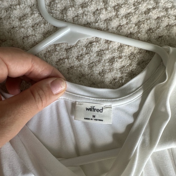 White Wilfred Workout Top - Picture 3 of 3